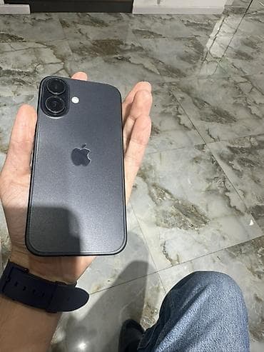 iphone 8 plus ucuz: IPhone 16, 128 GB, Qara, Face ID — 5
