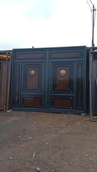 Lincoln: Железо Дворовые ворота, Механические, С дверью, Нет кредита, Бесплатная установка — 3