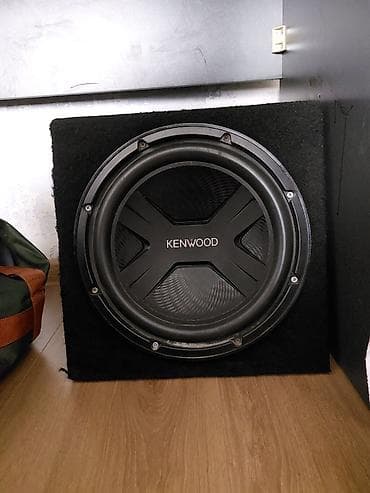 Kenwood subwoofer – qutu ilə - Brend/model: Kenwood (12 düym –
