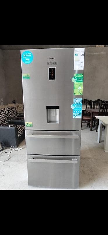 Beko inox rəngli No Frost soyuducu-dondurucu Xüsusiyyətlər: - Enerji at lalafo.az Beko inox rəngli No Frost soyuducu-dondurucu Xüsusiyyətlər: - Enerji