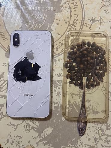 IPhone X, 64 GB, White Titanium