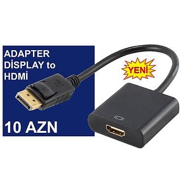 komputer setup: Display Port Adapterlər/Konverterlər (Çeviricilər) ⭐Display Port to — 3
