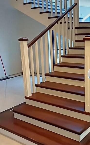 ev dami: Xidmət: Fərdi taxta pilləkənlərin layihələndirilməsi və quraşdırılması — 2