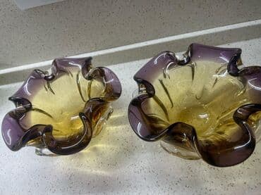 набор ножей: Kasalar, 2 ədədli dəst, rəng - Sarı, Şüşə — 6