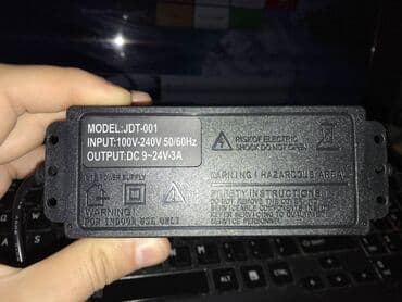kabel internet: Power Adapter 9 - 24 Volt 3A Üzərində Voltajı artırıb azaldan qolu — 5