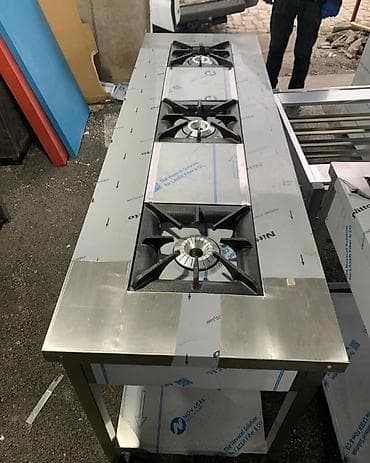 Professional sobalar: Qaz ilə işləyən soba, Yemək üçün, Yeni — 2