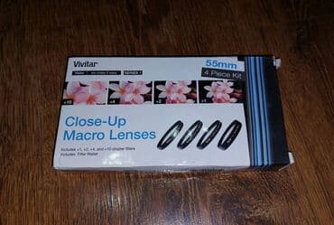 Avtoelektronika: 4 ədəd 55mm Macro Lens! Yüksək keyfiyyətli Vivitar optik böyüdücü — 1