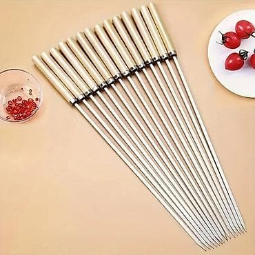 Piknik üçün şişlər və manqal dəsti Mətni oxu. Yeni yasamalsadır