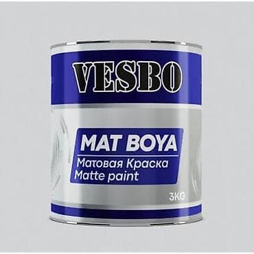 VESBO Mat Boya – 3 kq - Səth: mat effektli - Təyinat: daxili səthlər — 1