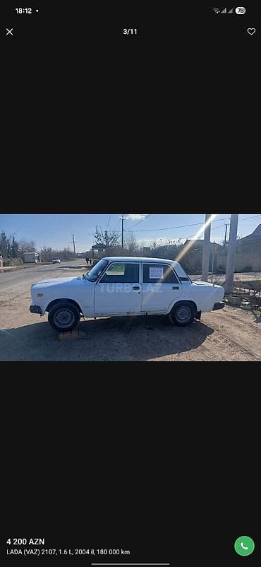 reno megan 3: VAZ (LADA) 2107: 1.6 l | 2004 il 180000 km Sedan — 3