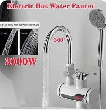 duş kranlari: Su Qızdıran Krant və Duşavoy . Artıq böyük su qızdırıcı cihazlara — 3