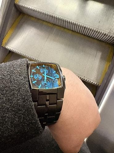 Ювелирные изделия: Б/у, Наручные часы, Diesel, цвет - Черный — 8