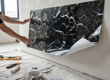 isvec divarı: Mərmər effekti verən PVC divar panelləri. 1.Arxasi izolesiyalidi nəm — 1