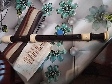 Флейты: Zen-On Alto 1300B blok fleyta (Yaponiya) - Tip: Alto (f key), barok — 3