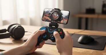 super gün nar mobile: Bluetooth oyun pulti – smartfon tutacaqlı - Smartfon üçün üstə — 1