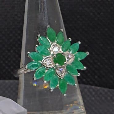 Dini zərgərlik əşyaları: Dəstə daxildir: Üzük, Sırğa, Kulon, Gümüş, 925 Əyar — 4