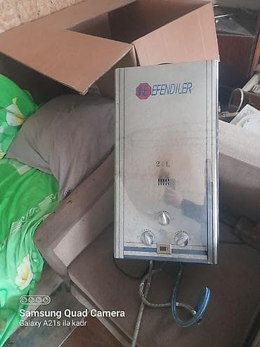 Efendilər markalı qazla işləyən su qızdırıcısı (geyzer) - Tutum: 24 L