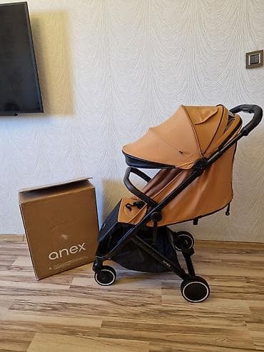 uşaq arabalar: Anex Air-X uşaq arabası – rəngi karamel, orijinal qutusu ilə — 3
