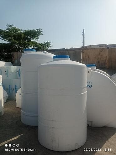 Baklar və çənlər: Bak, Plastik, 3000 l, Yeni — 7