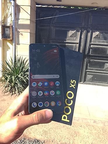 google pixel 7 pro: Poco X5, 256 GB, rəng - Boz, Barmaq izi — 2