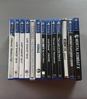 ps4 kaset: 13 ədəd PS4 oyun diski – Paket şəklində 🎮 PlayStation 4 üçün 13 ədəd — 1