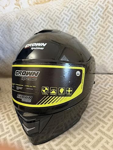 lifan moto: CROWN Racing moto dəbilqə – modular (çənə hissəsi qalxan) model — 1
