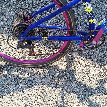 velo satış: Texniki xüsusiyyətlər: - Çərçivə: Möhkəm MTB tipli, mavi-bənövşəyi — 4