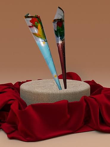 güllərin topdan satışı: Xanımlara çox gözəl görünüşlü dekorativ 🌹güllər. Sərfəli qiymətə — 2