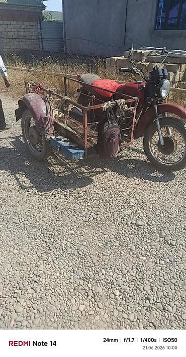 Мототранспорт: Yükdaşıma üçün qoşqulu motosiklet - Yan qoşqulu, üçtəkər — 5