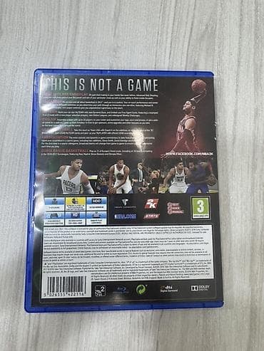 nba 2k: PS4 oyunu: NBA 2K17 disk ela veziyetdedir cizigi yoxdur oyun acmada — 2