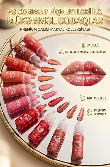 AS Company Opium Colors – dodaqlar üçün premium qalıcı makiyaj — 1