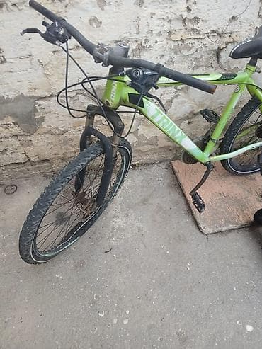 velosiped matorlu: Trinx MTB velosipedi - Rəng: açıq yaşıl, qara detallarla - Çərçivə — 2