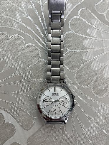 broş: Qol saatı, Casio, rəng - Gümüşü — 2