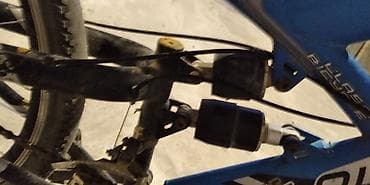 velosibed 24 lük: Olympia Sporty uşaq/yeniyetmə velosipedi - Rəng: mavi-qara - Çərçivə — 5