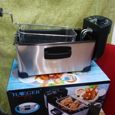 semicka aparati: Fri aparati 3.5 litr marka: haeger model: hd3302 tutum -3 litr 60 azn — 1