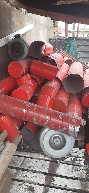 Havalandırma boruları: Sənaye havalandırma sistemi üçün boru və komponentlər paketi - — 5