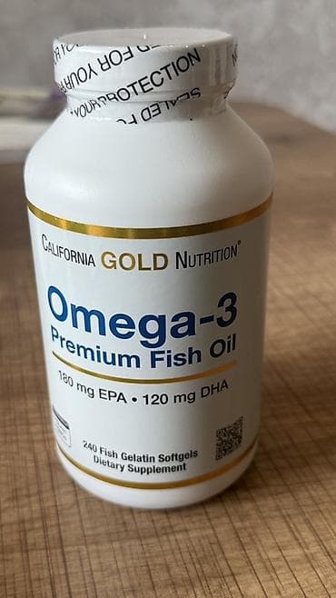 Omega-3 Premium Fish Oil 240 eded. “Pis” xolesterini lalafo.az -da Omega-3 Premium Fish Oil 240 eded. “Pis” xolesterini