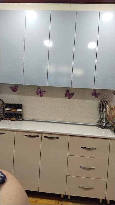 Mətbəx mebel dəsti 2m60sm eni hündürlüyü