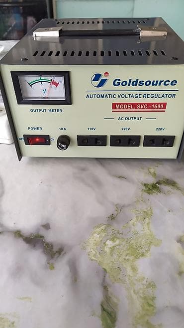ev navesleri: Goldsource SVC-1500 Automatic Voltage Regulator stabilizator satılır — 8