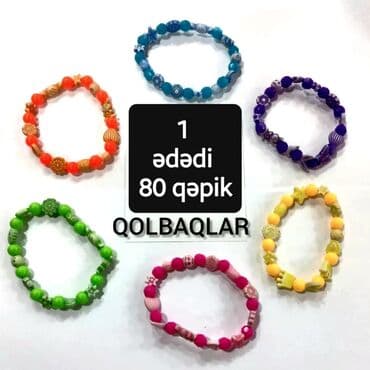 Цепочки: ƏL İŞİ olan qızlar üçün aksessuarlar satılır. 20 qəpikdən başlayan — 6