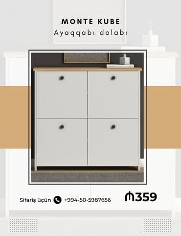 ayakkabı şkafı: Ayaqqabı dolabı | MONTE KUBE | SİFARİŞLƏ Cəmi 359₼a, çatdırılması — 3