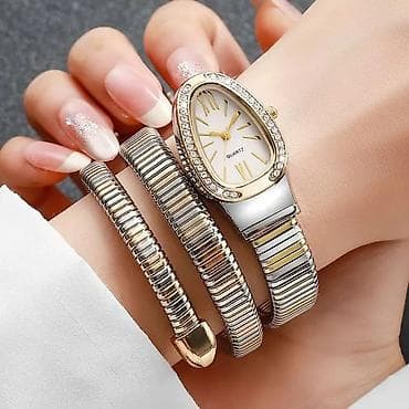 saat qadin: Gözqamaşdıran "İlan" Modeli: Həm Qolbaq, Həm Saat!🔥 — 1