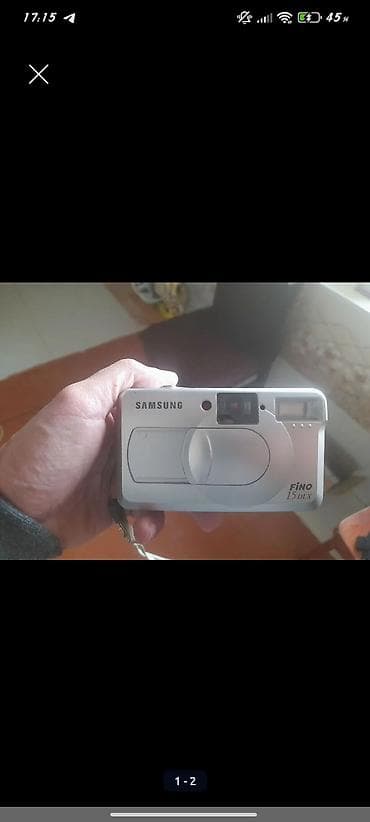 Фотоаппараты: Samsung Fino 15 DLX kino fotoaparatı - 35 mm plyonkayla işləyən — 2