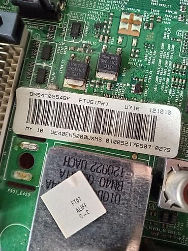 samsung adapter başlığı: Məhsul: Samsung LED TV üçün əsas plata və güc bloku Təsvir: - — 3