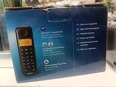 **Philips D130 simsiz ev telefonu** Philips D130 modeli ev və ofis — 2