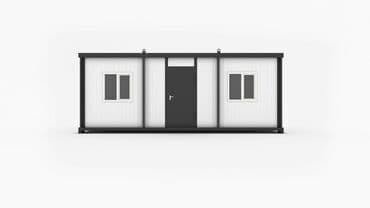 dəmir butqa: 7.00x3.00m bir otaqlı Konteyner ---Uzunluq: 7.00m ---En: 3.00m — 4