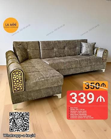 Künc divan, Açılan, Bazalı, Parça, Şəhərdaxili pulsuz çatdırılma