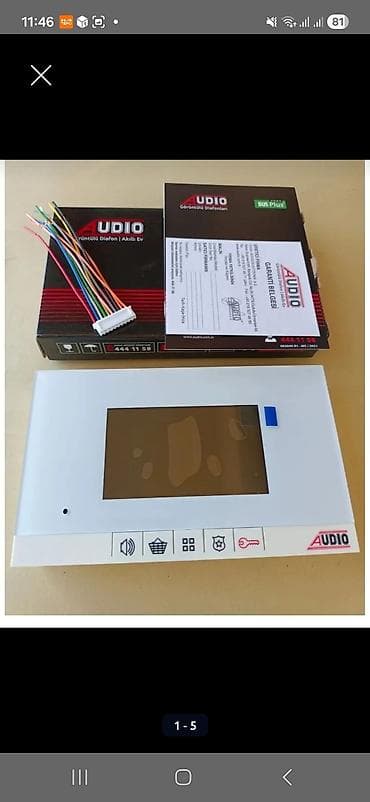 mp 3 player: Audio 4.3" Görüntülü Diafon – BUS Plus sistemi ilə uyumlu Məhsulun — 1