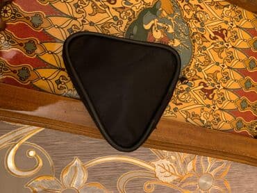 Qoruyucu plyonka və şüşələr: Ağacdan hazırlanmış, əl işi naxışlarla bəzədilmiş nərd-taxta dəsti — 4