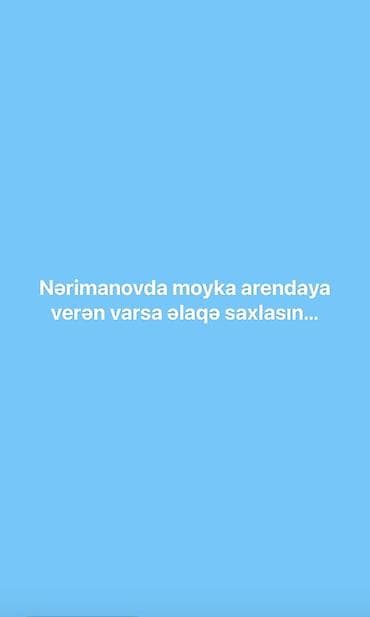 emlak: Xidmət axtarışı: Nərimanov rayonunda avtomobil yuma məntəqəsini — 1